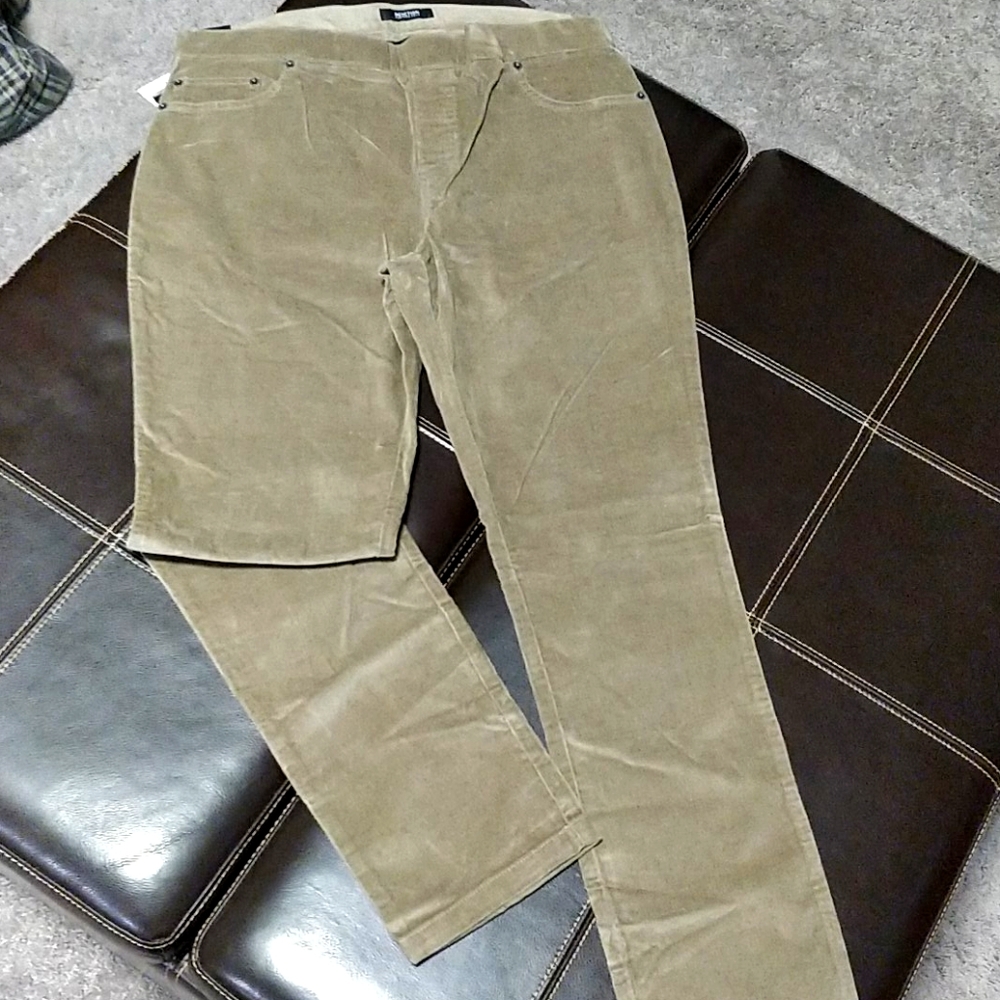 Corded jeggings